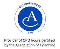 Provider of CPD hours certified by the Association of Coaching Logo